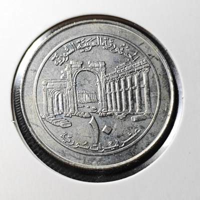 KK钱币收藏小铺  第368场  2月预留时间 周末发货 -  叙利亚10镑