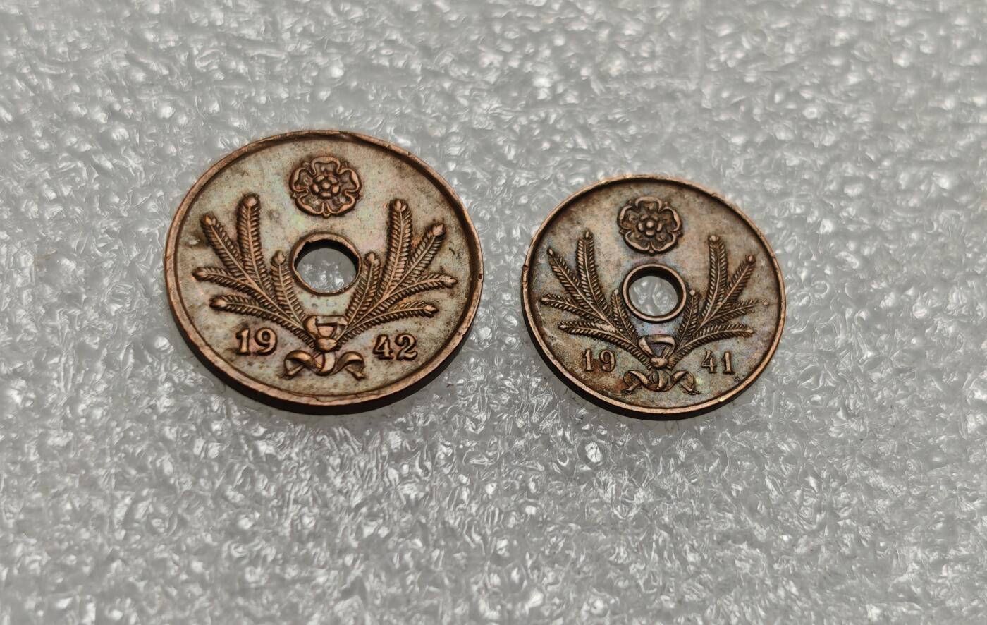 瓶子🏺第216期拍卖会  俄占芬兰1941-1942年5和10盆尼  好品