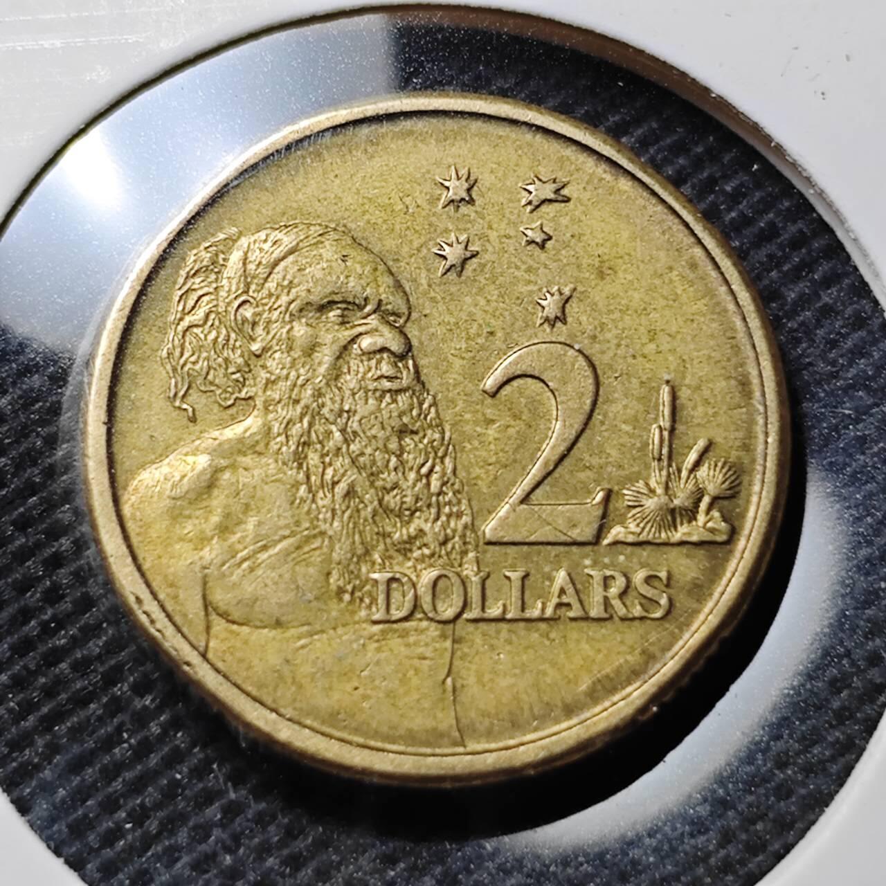 KK钱币收藏小铺  第368场  2月预留时间 周末发货  澳大利亚2元