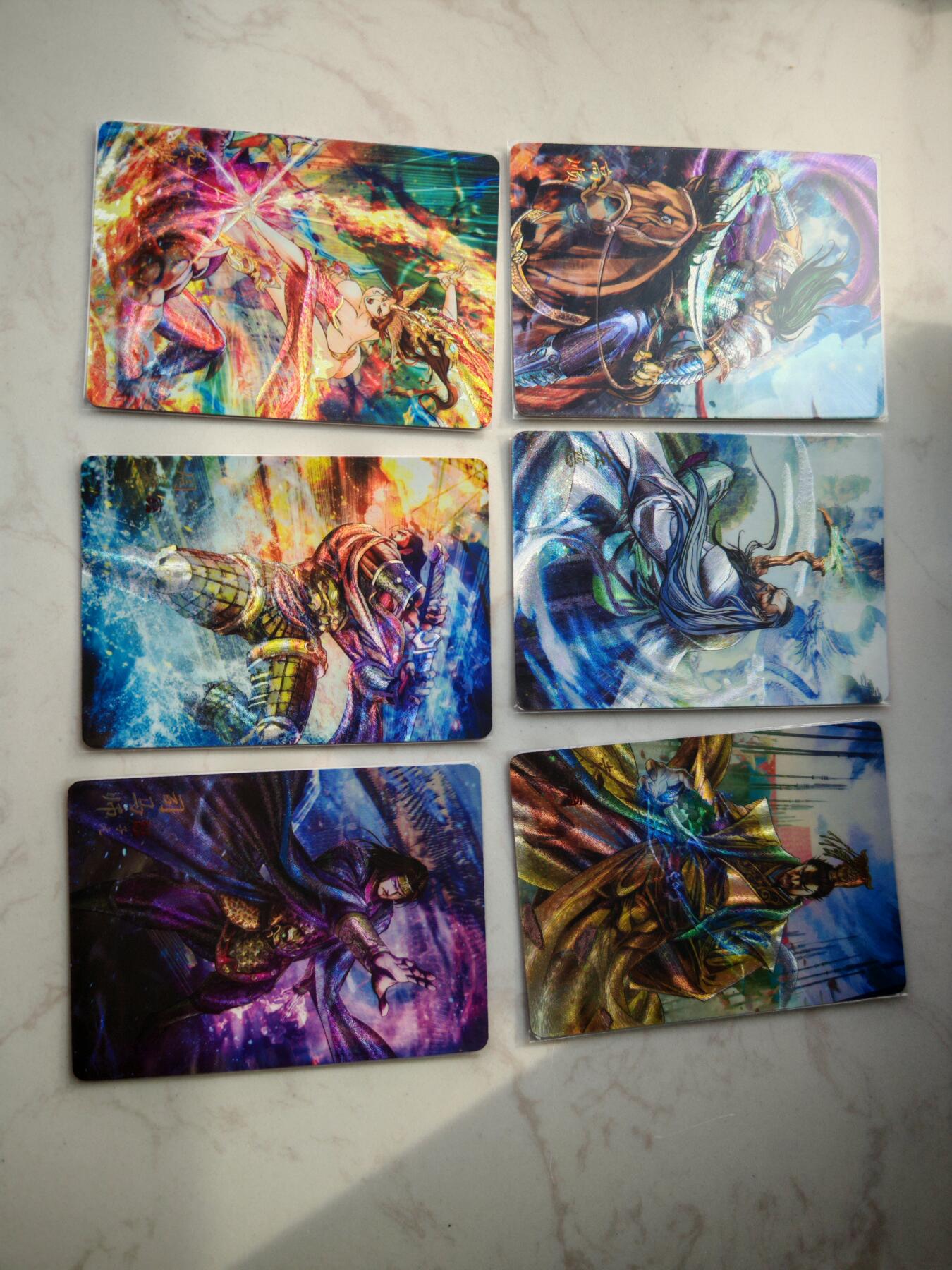 小怪兽卡牌第四十八期 （收拍品  不寄存 消费就送随机裸卡） 豪杰传半粗六张