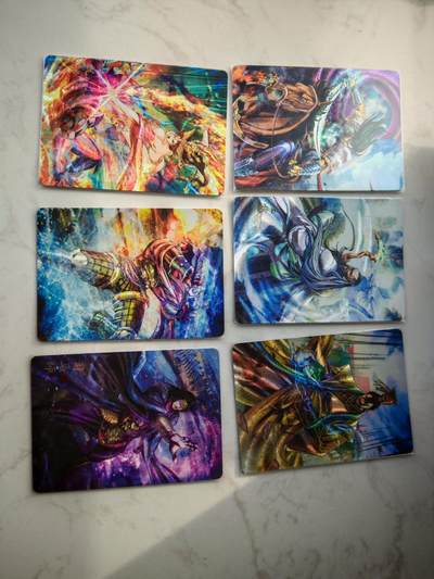 小怪兽卡牌第四十八期 （收拍品  不寄存 消费就送随机裸卡） - 豪杰传半粗六张