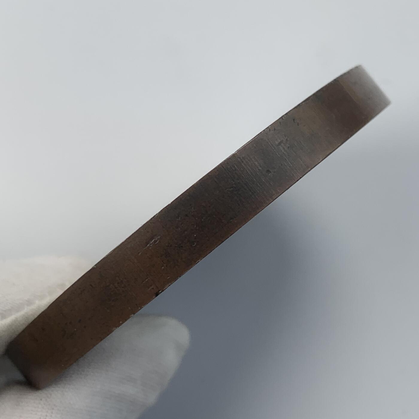 掌中浮雕-藏着的欧洲第041场 1860年代美国古典大铜章丹尼尔.韦伯斯特奖章，丹尼尔.韦伯斯特曾三任美国国务卿，被美国参议院评为史上最伟大的五位参议员之一。直径77mm，厚度8mm，十分厚重