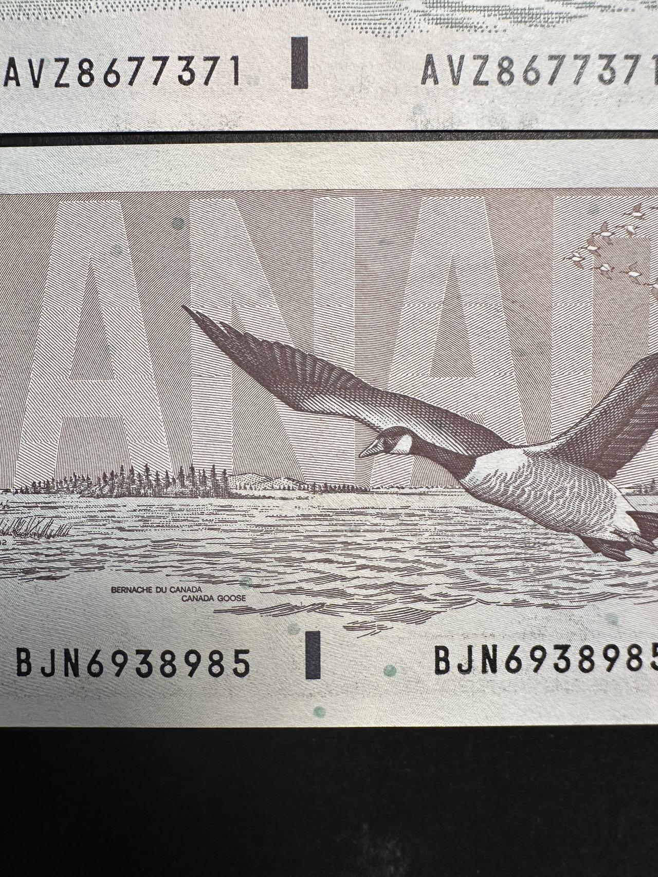 蒂克钱币-第47场 外国平价纸币拍卖 加拿大 1986-1991年 125加元纸币 AU- UNC