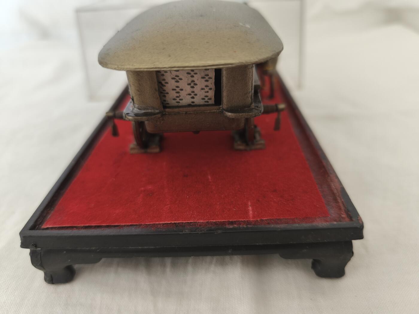 海外回流精品拍卖11.16 日本回流兵马俑彩绘铜车马