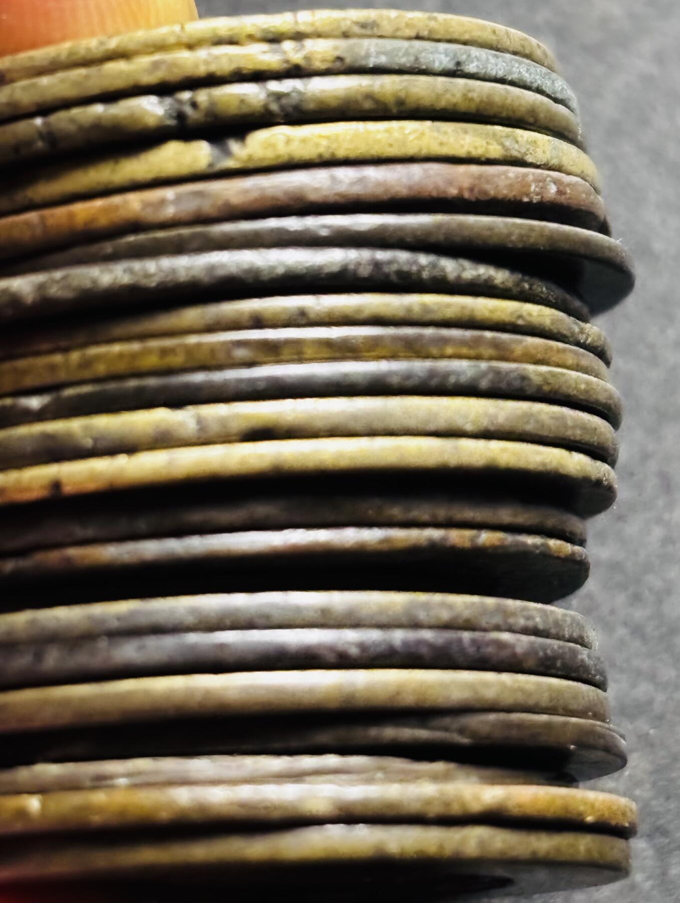 文馨钱币收藏第 280 场， 长期接收代拍品 日本宽永通宝，文久永宝，折钱，小平 22 枚，均有小瑕疵，有一枚单拍的有母钱性质