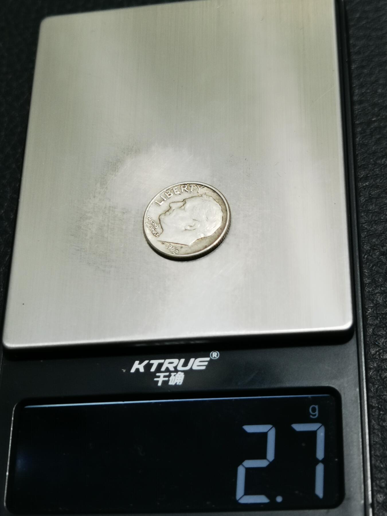 天下钱庄专场欢迎参拍 美国10美分银币