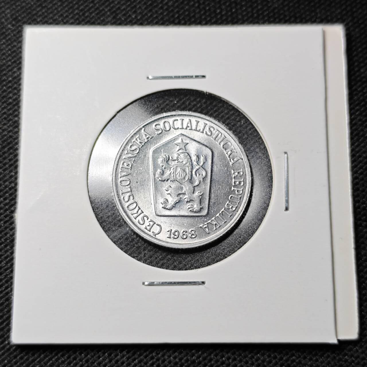 KK钱币收藏小铺  第368场  2月预留时间 周末发货  捷克斯洛伐克10赫勒