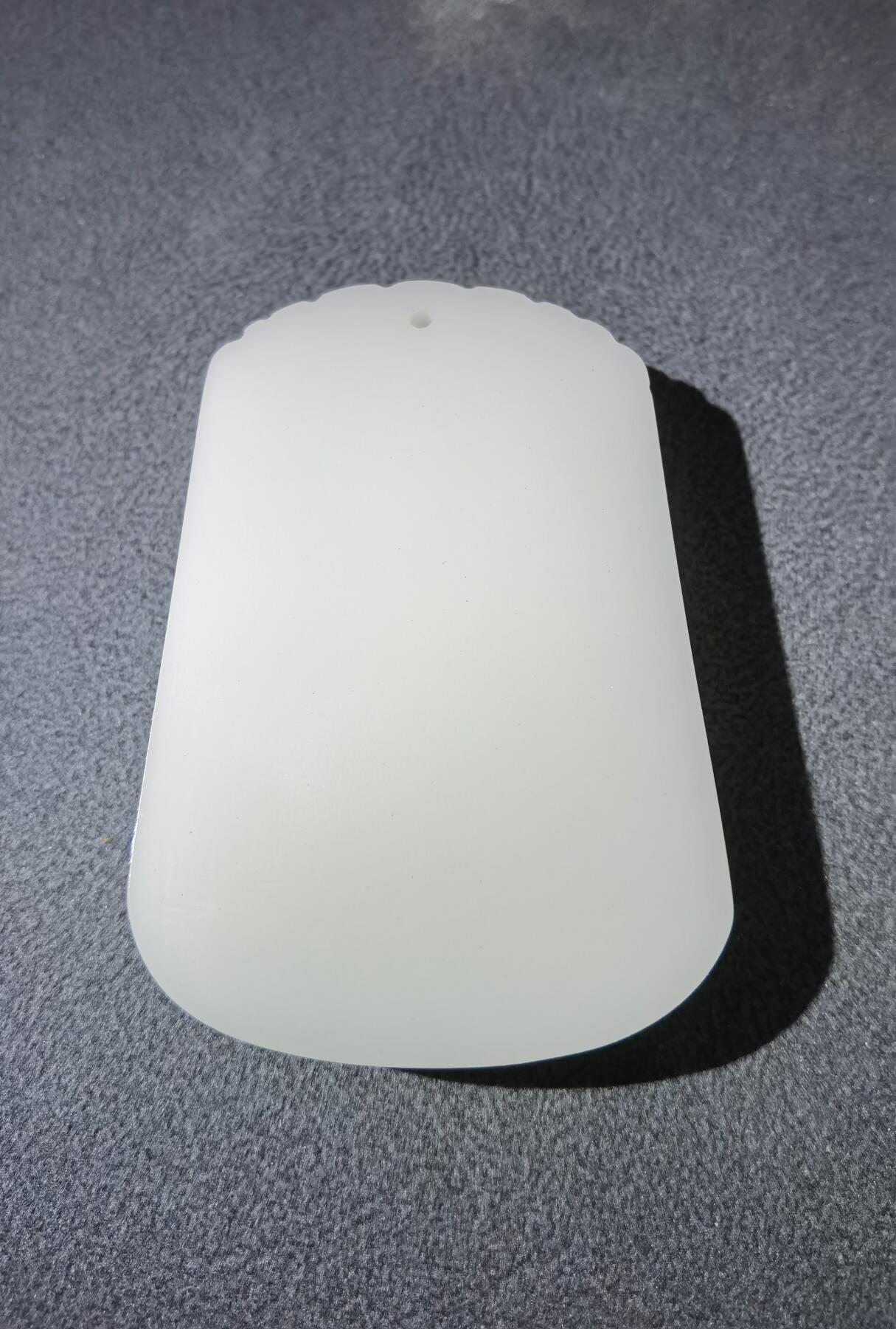 和田羊脂白玉吊坠