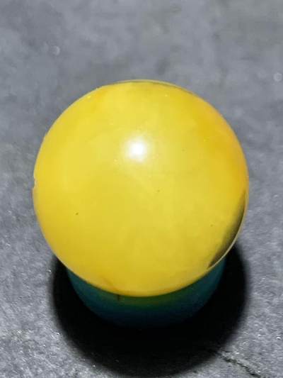 天然乌克兰蜜蜡通货圆珠一颗， - 天然乌克兰蜜蜡通货圆珠一颗，