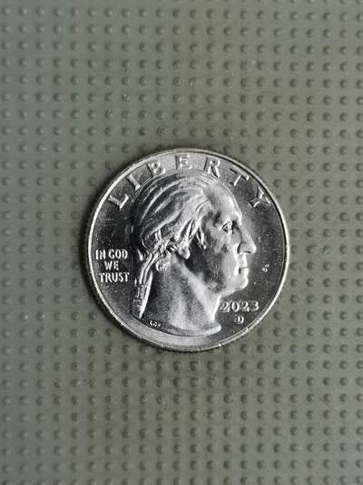 2025年第113场各国散币拍卖（总第113场） - 美国2023年杰出女性伊迪丝·卡纳卡奥勒25美分纪念币