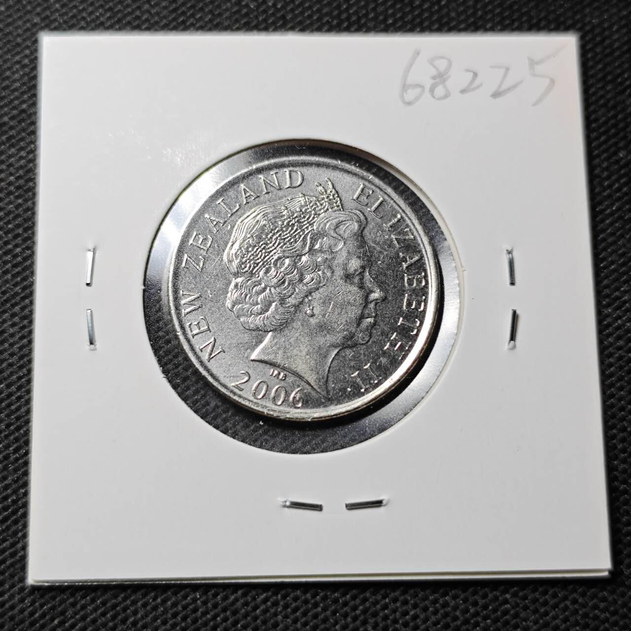 KK钱币收藏小铺  第368场  2月预留时间 周末发货  新西兰50分