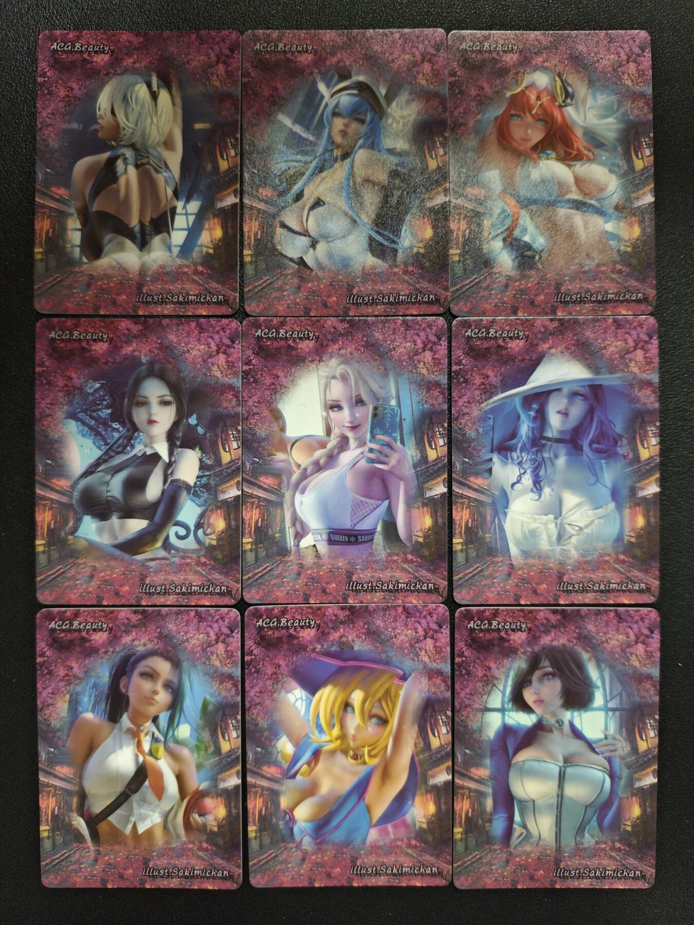 天玑星卡拍第137期《11.13周四截拍》持续收拍收评中 满赠卡需备注 燎原文化 ACG 动漫美女 钻闪 九张