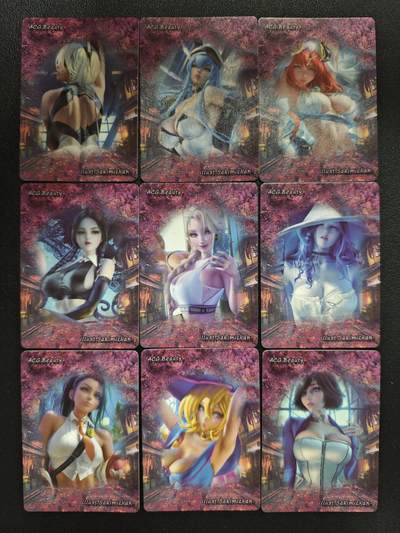 天玑星卡拍第137期《11.13周四截拍》持续收拍收评中 满赠卡需备注 燎原文化 ACG 动漫美女 钻闪 九张