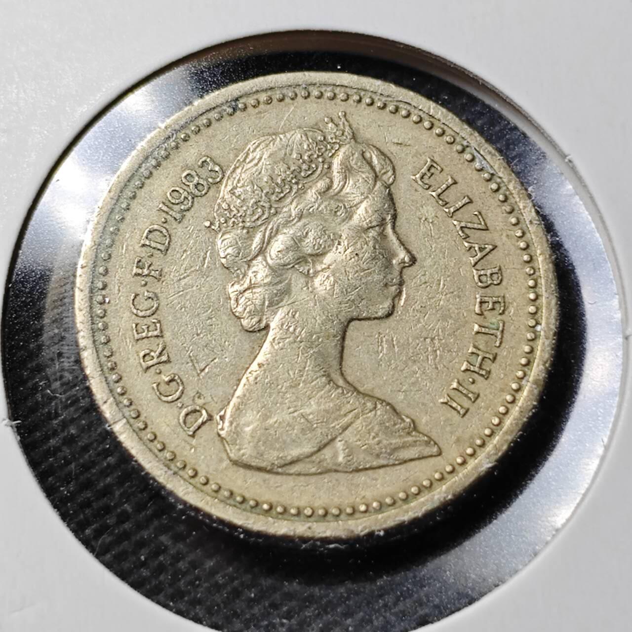 KK钱币收藏小铺  第368场  2月预留时间 周末发货  英国1镑