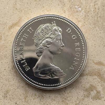 道一币馆币章第一百五十五场 - 加拿大1975卡尔加里成立100周年1元精制银币 23.32 500s