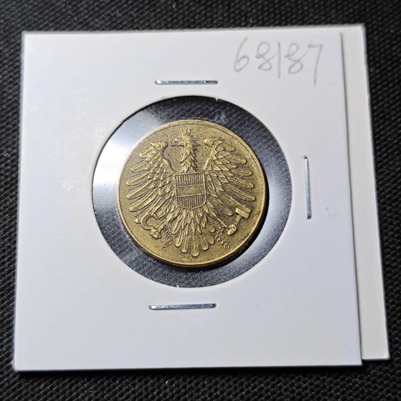 KK钱币收藏小铺  第368场  2月预留时间 周末发货  1951奥地利20格罗申