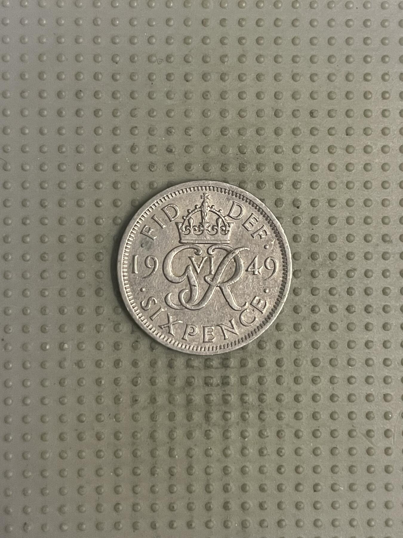 2025年第113场各国散币拍卖（总第113场） 英国1949年6便士