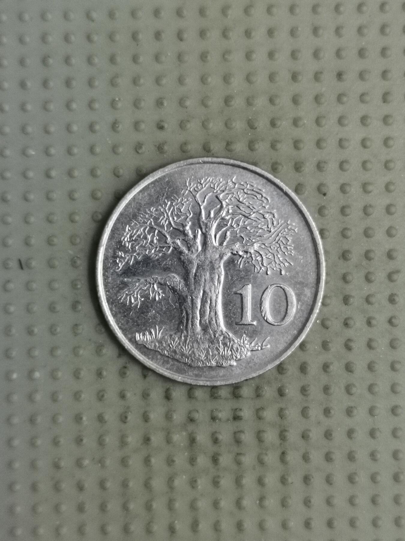 2025年第113场各国散币拍卖（总第113场） 津巴布韦1980年10分