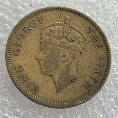 外国优质老铜币银币，周六九点倒数截拍，满百包邮，可寄存半年，喜欢朋友微信扫描二维码可直接参拍 - 英属洪都拉斯1950年5分