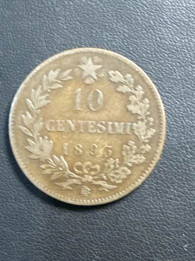 ❤️【币观天下】❤️ 第330期钱币拍卖- 2025.11.14周五晚上6点半场-长期征集拍品 - 意大利10分铜币1895年铜币