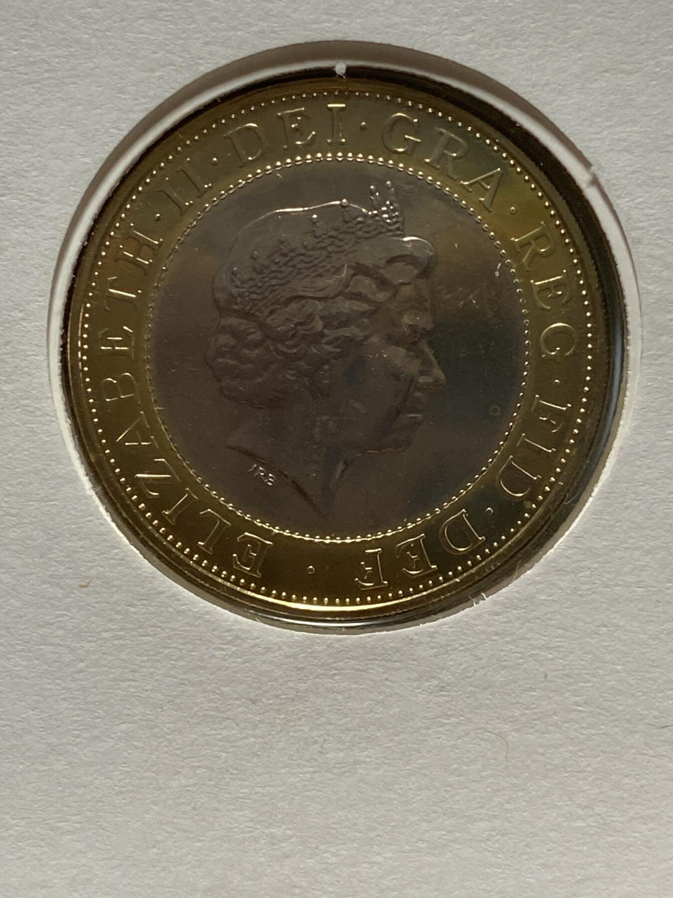 2025年第一百二十八场(总第一百五十四场）外国好品散币、邮币封和邮票场(免佣金) 大型邮币封–英国🇬🇧2003年2英镑(2003年DNA双螺旋结构发现50周年纪念封)