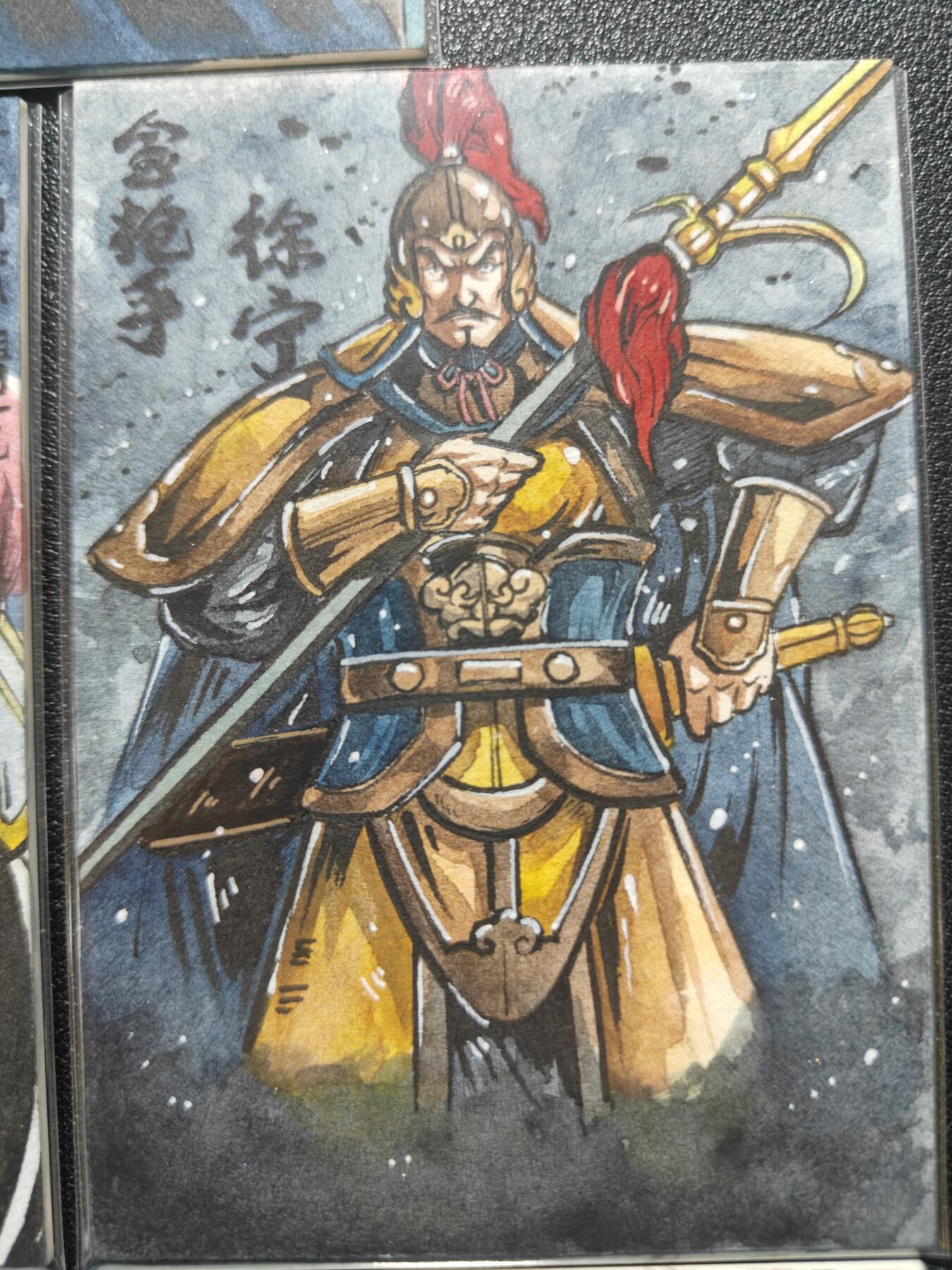 天玑星卡拍第137期《11.13周四截拍》持续收拍收评中 满赠卡需备注 【手绘卡】RUBICK 水浒 八骠骑 手绘卡 一套八张