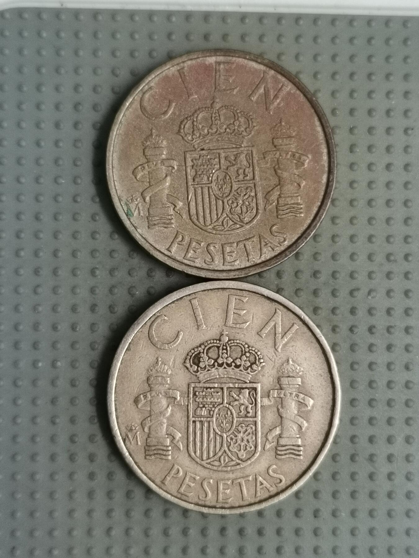 2025年第113场各国散币拍卖（总第113场） 西班牙100比塞塔2枚