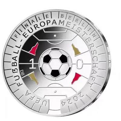 2024年德国欧洲杯足球赛纪念币之主办国发行版本 - 2024年德国欧洲杯足球赛纪念币之主办国发行版本