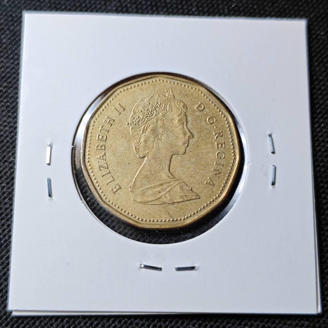 KK钱币收藏小铺  第368场  2月预留时间 周末发货  加拿大1元