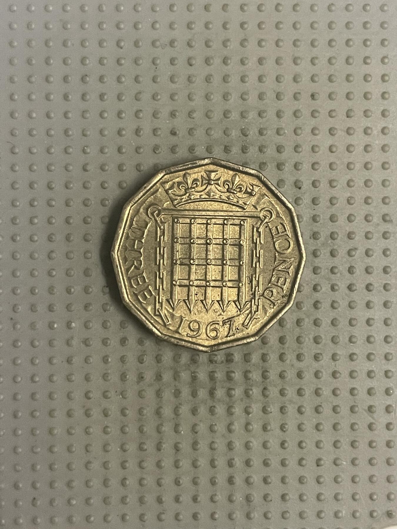 2025年第113场各国散币拍卖（总第113场） 英国1967年3便士