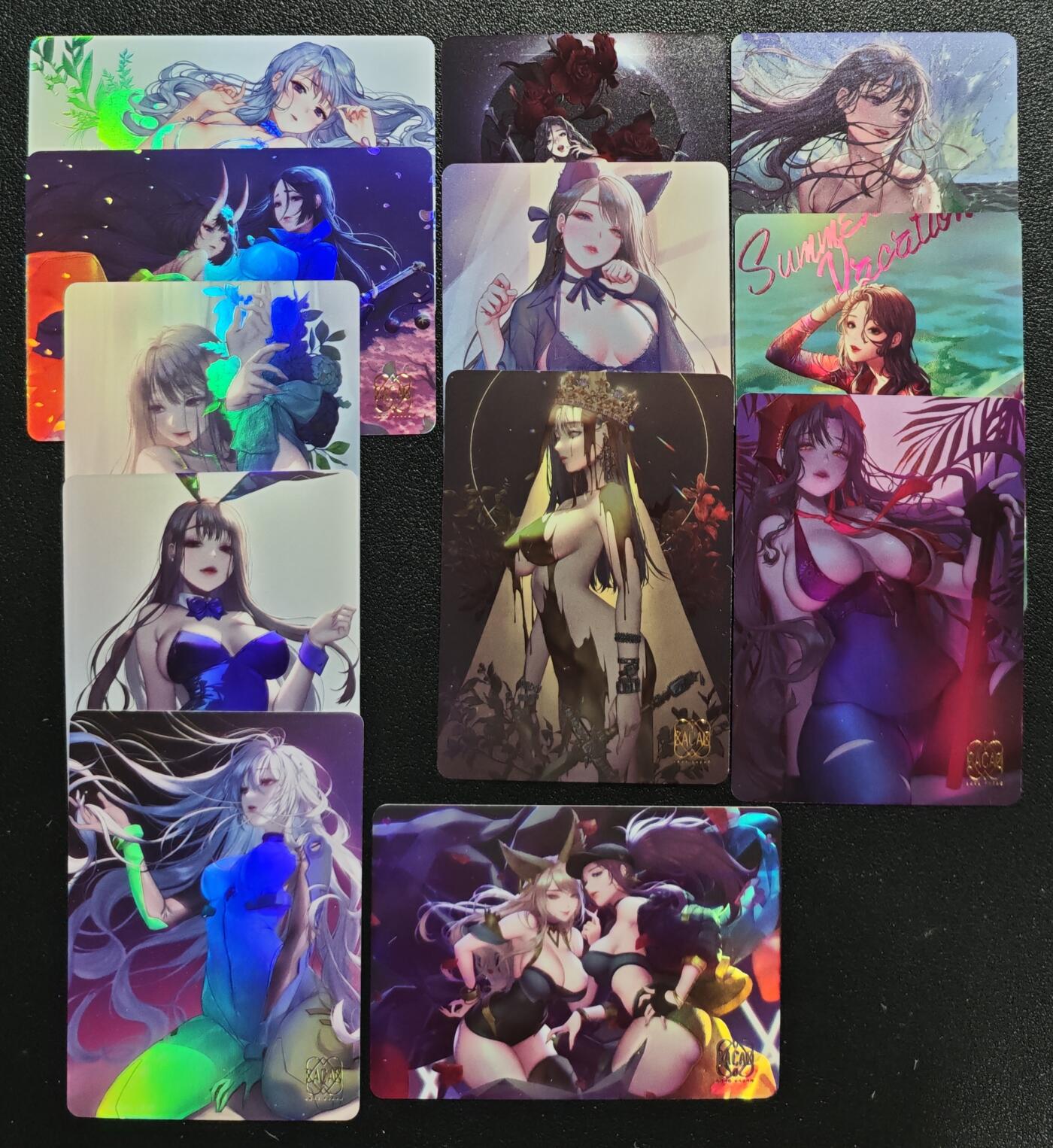 天玑星卡拍第137期《11.13周四截拍》持续收拍收评中 满赠卡需备注 燎原文化 ACG 动漫美女 彩闪 十二张