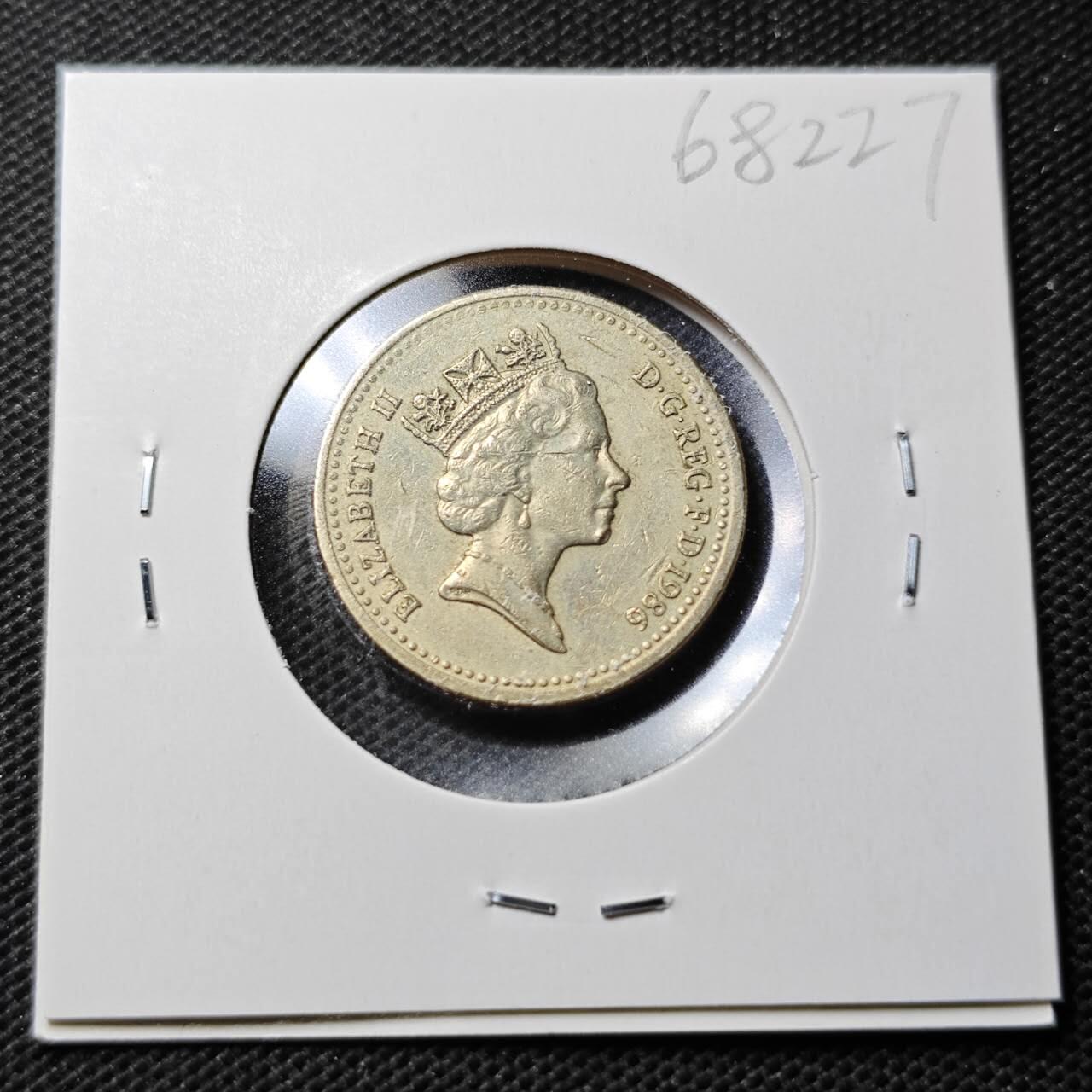 KK钱币收藏小铺  第368场  2月预留时间 周末发货  英国1镑