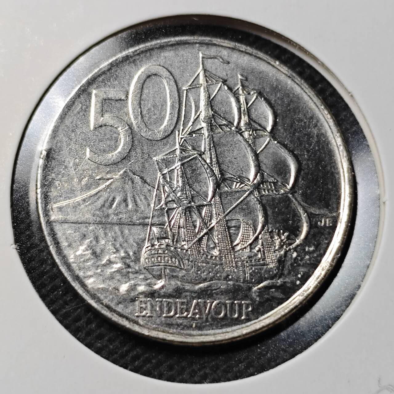 KK钱币收藏小铺  第368场  2月预留时间 周末发货  新西兰50分