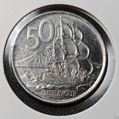 KK钱币收藏小铺  第368场  2月预留时间 周末发货 -  新西兰50分