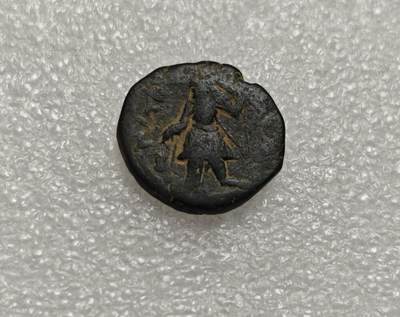 瓶子🏺第216期拍卖会 -  贵霜王朝打制铜币 四德大型铜币