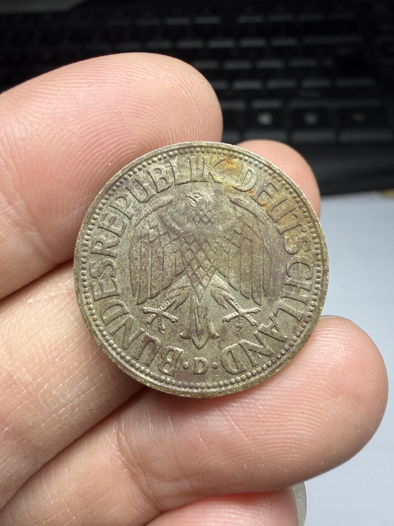 2025年集古藏今外币拍卖第十期-第5场—（总第285拍），可以寄存60天，满160元包邮。 1964年德国1马克