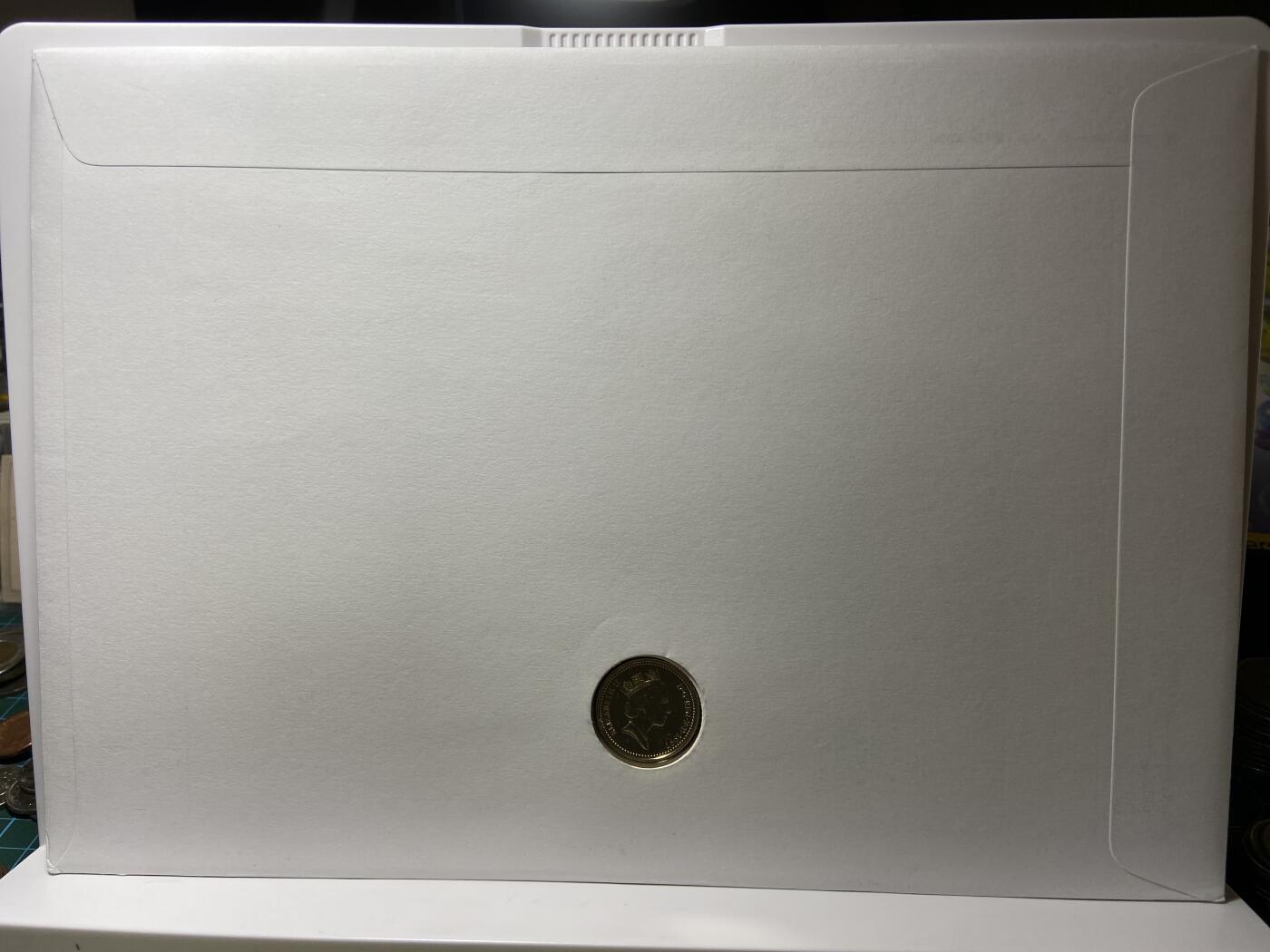 2025年第一百二十八场(总第一百五十四场）外国好品散币、邮币封和邮票场(免佣金) 大型邮币封–英国🇬🇧1997年1英镑(2003年英格兰橄榄球世界杯夺冠纪念封)