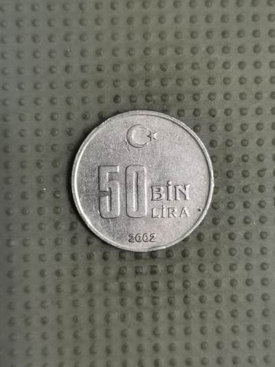 2025年第114场各国散币拍卖（总第114场） - 土耳其2002年5000里拉