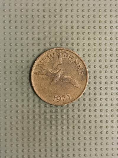 2025年第113场各国散币拍卖（总第113场） - 根西岛1971年1便士