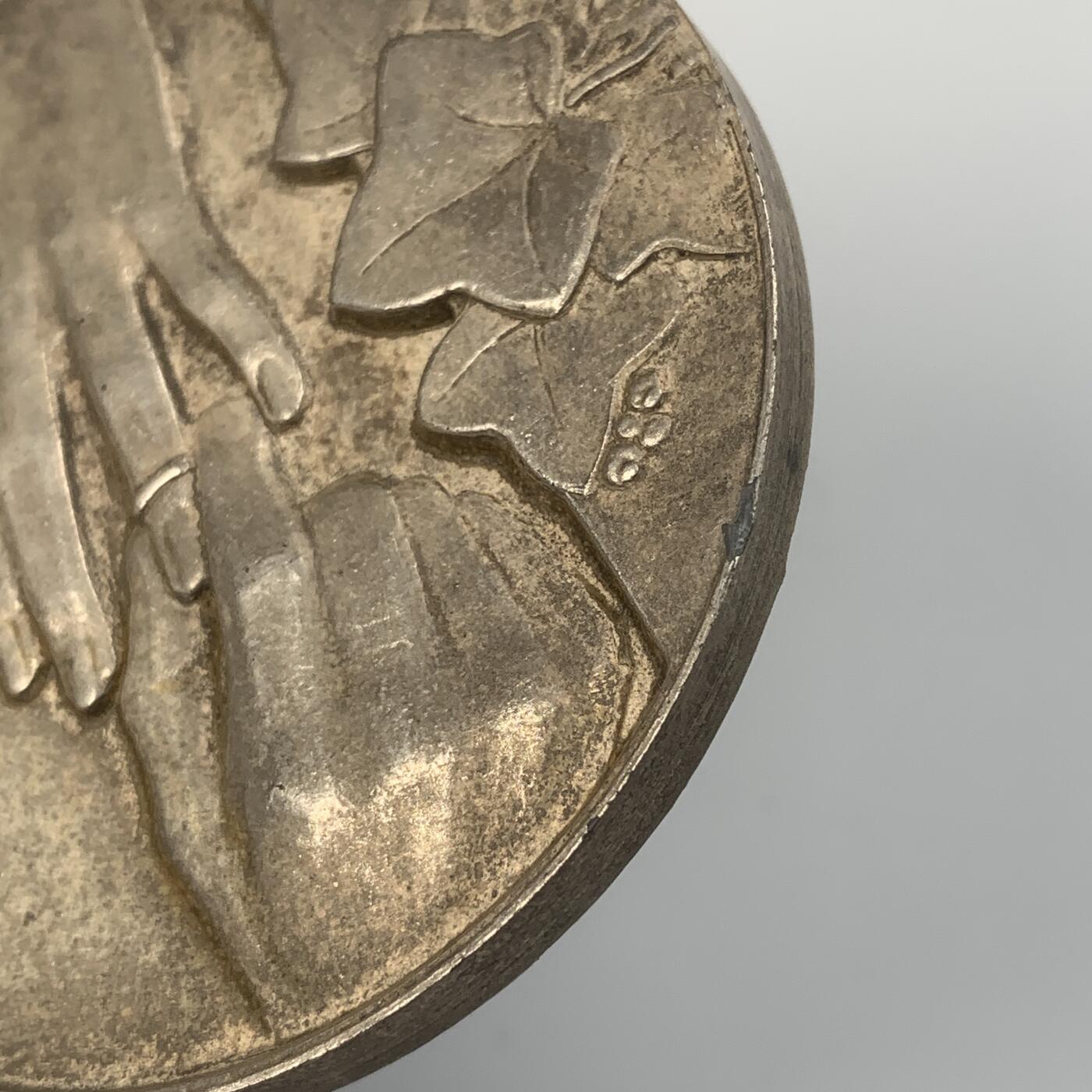 掌中浮雕-藏着的欧洲第041场 法国南部结婚祝愿合金章，67mm