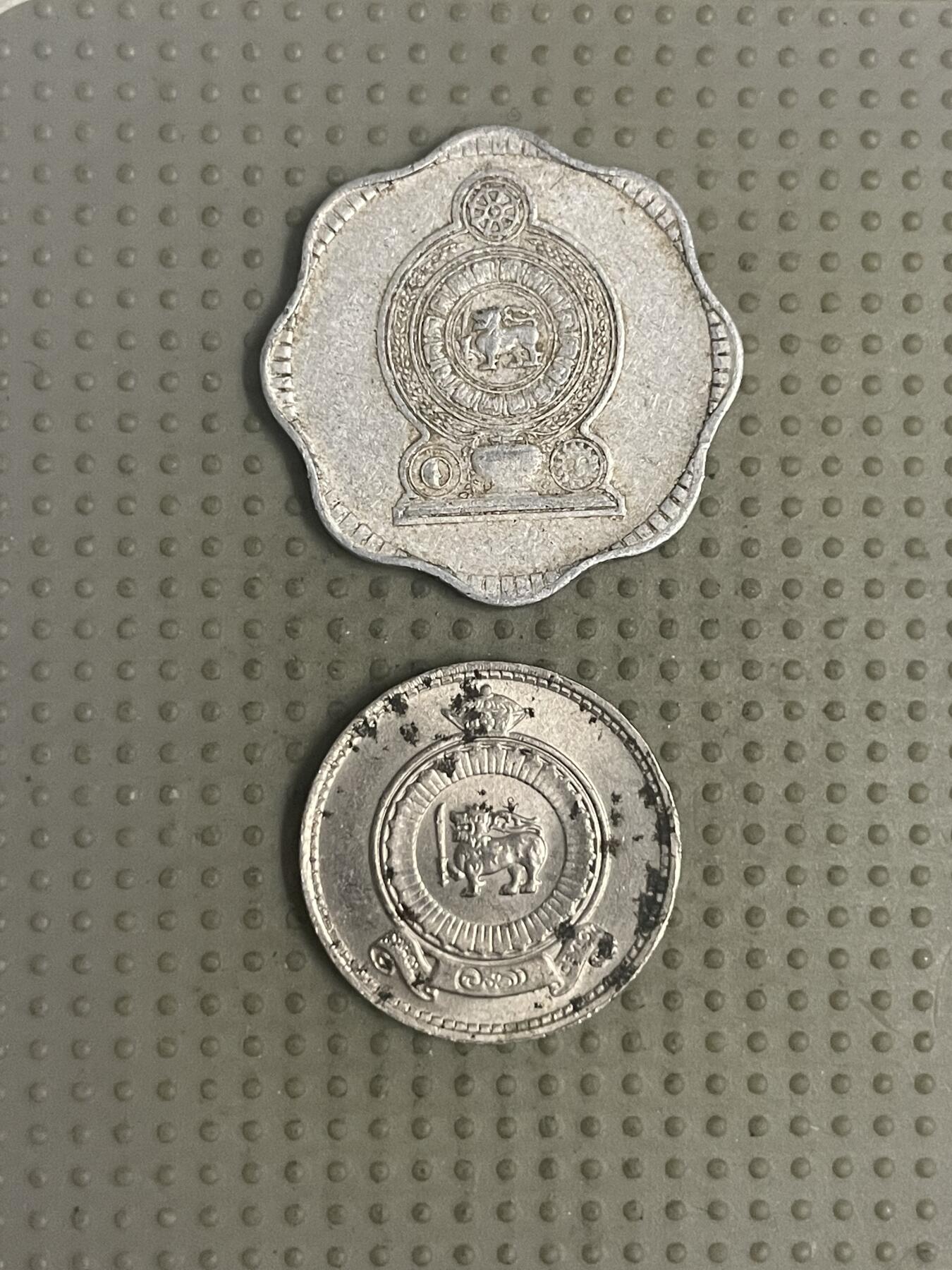 2025年第113场各国散币拍卖（总第113场） 斯里兰卡2枚