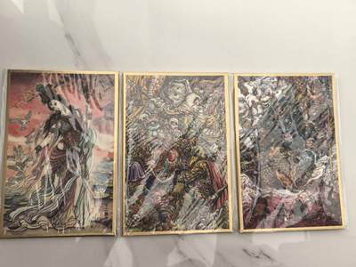 不二猿 女儿国国王， 路克 西游三妖，郭京辉狮驼岭，不带亲签，三张色纸打包出。 - 不二猿 女儿国国王， 路克 西游三妖，郭京辉狮驼岭，不带亲签，三张色纸打包出。