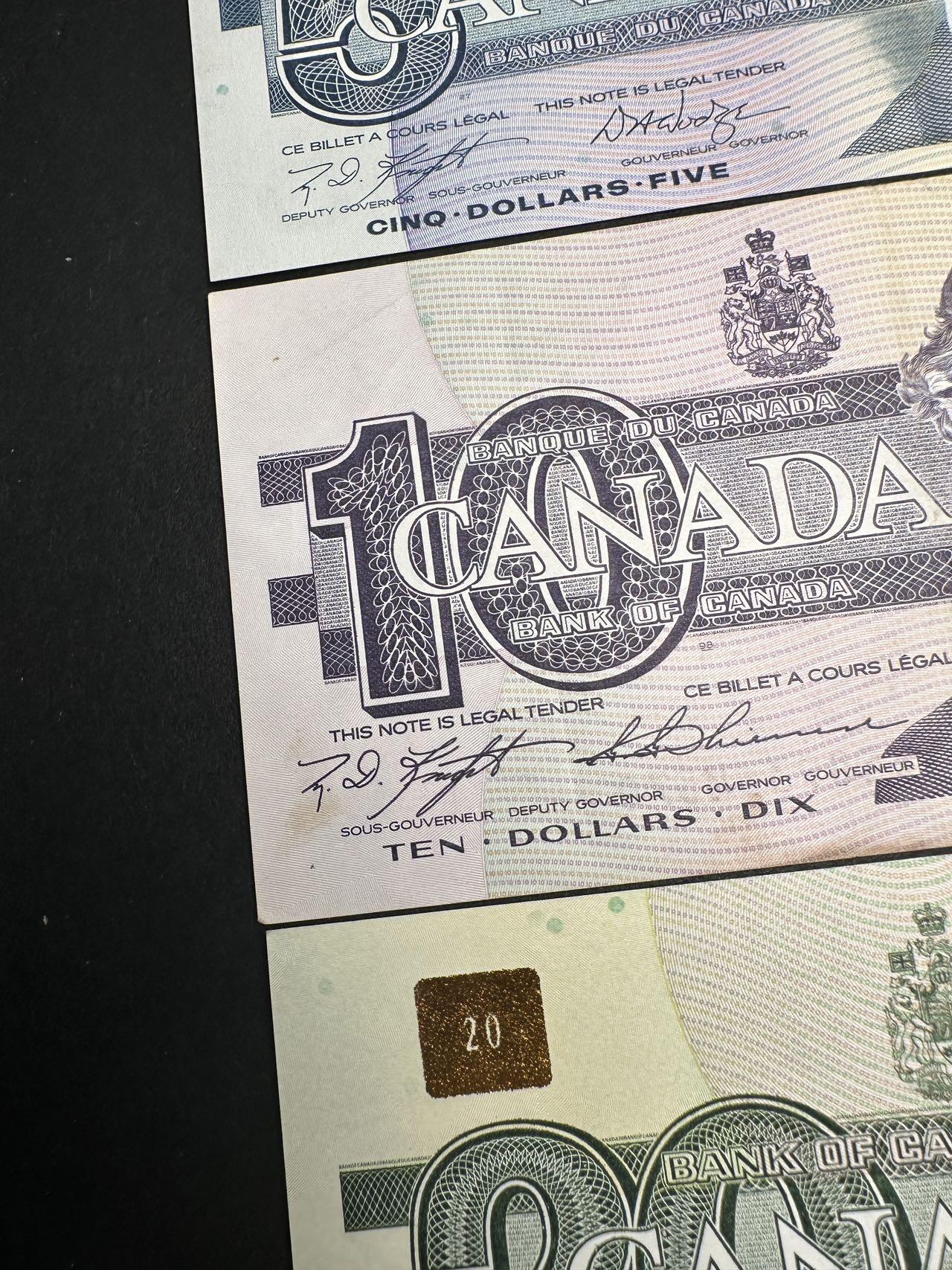 蒂克钱币-第47场 外国平价纸币拍卖 加拿大 1986-1991年 125加元纸币 AU- UNC