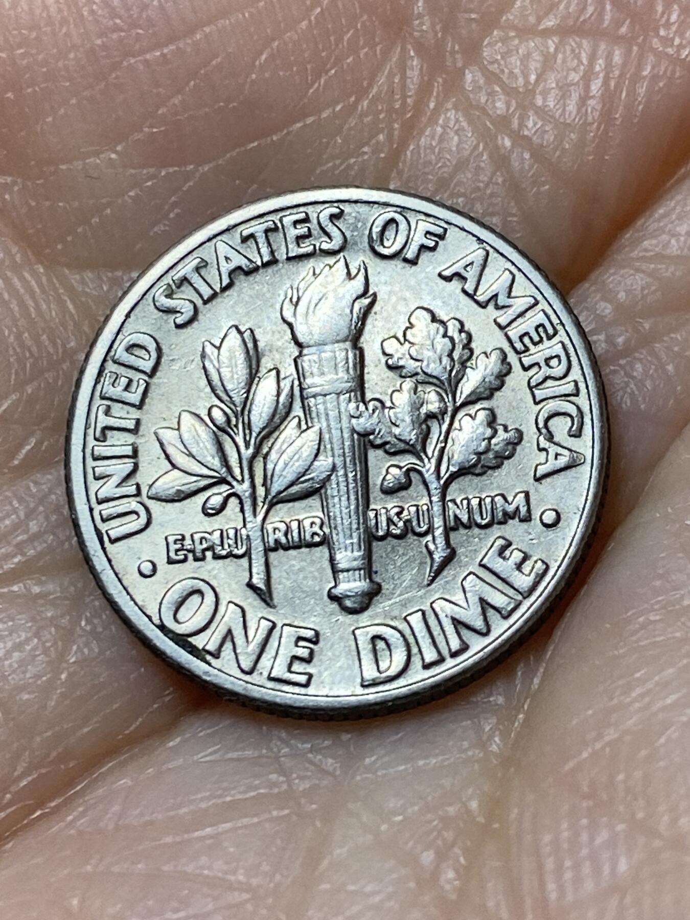 2025年第一百二十七场(总第一百五十三场）外国好品章牌、散币(免佣金) 美国🇺🇸1984年1角(罗斯福1角第二版，D标丹佛造)