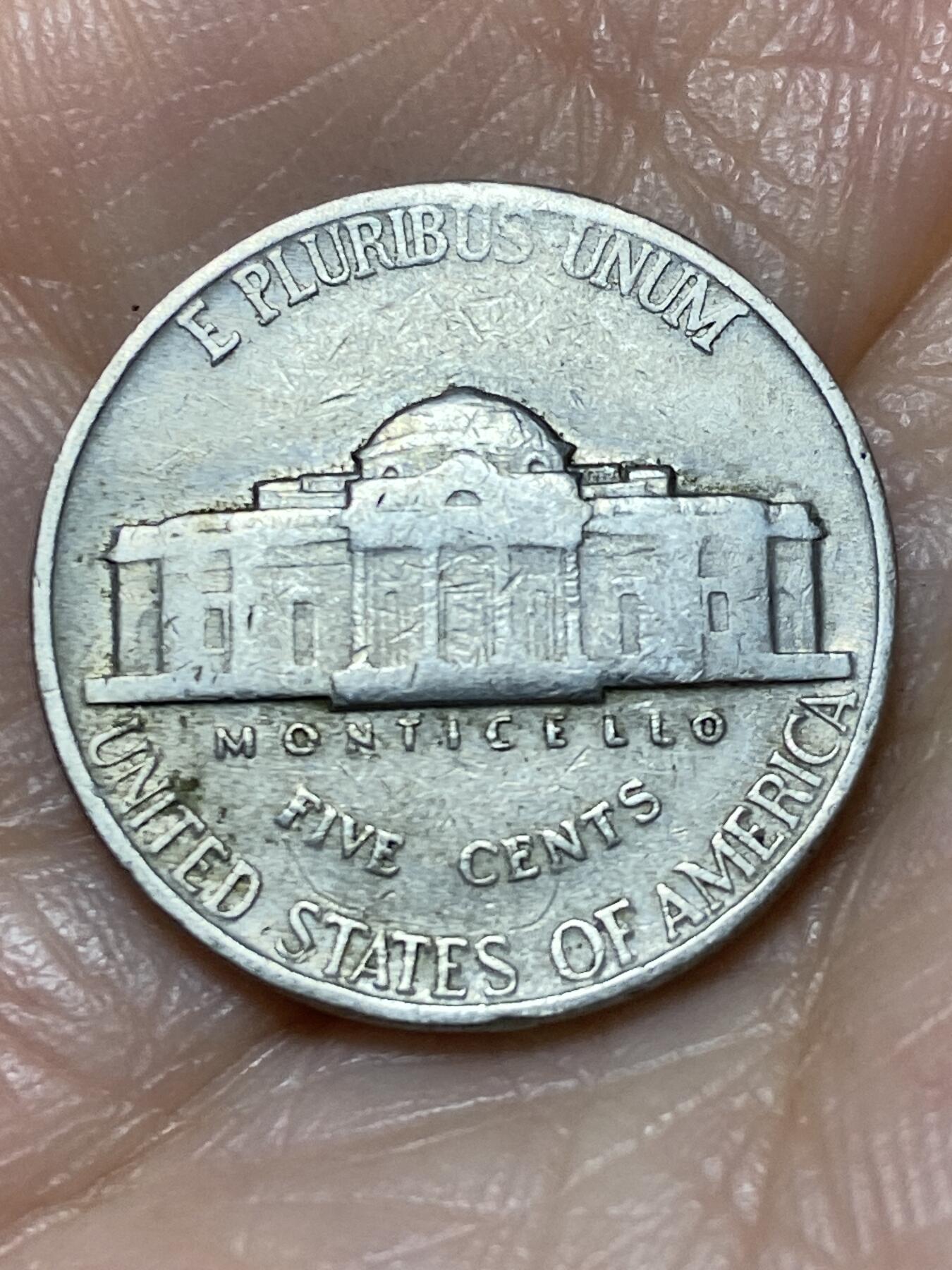 2025年第一百二十八场(总第一百五十四场）外国好品散币、邮币封和邮票场(免佣金) 美国🇺🇸1941年5分(杰斐逊5分第一版，无标)