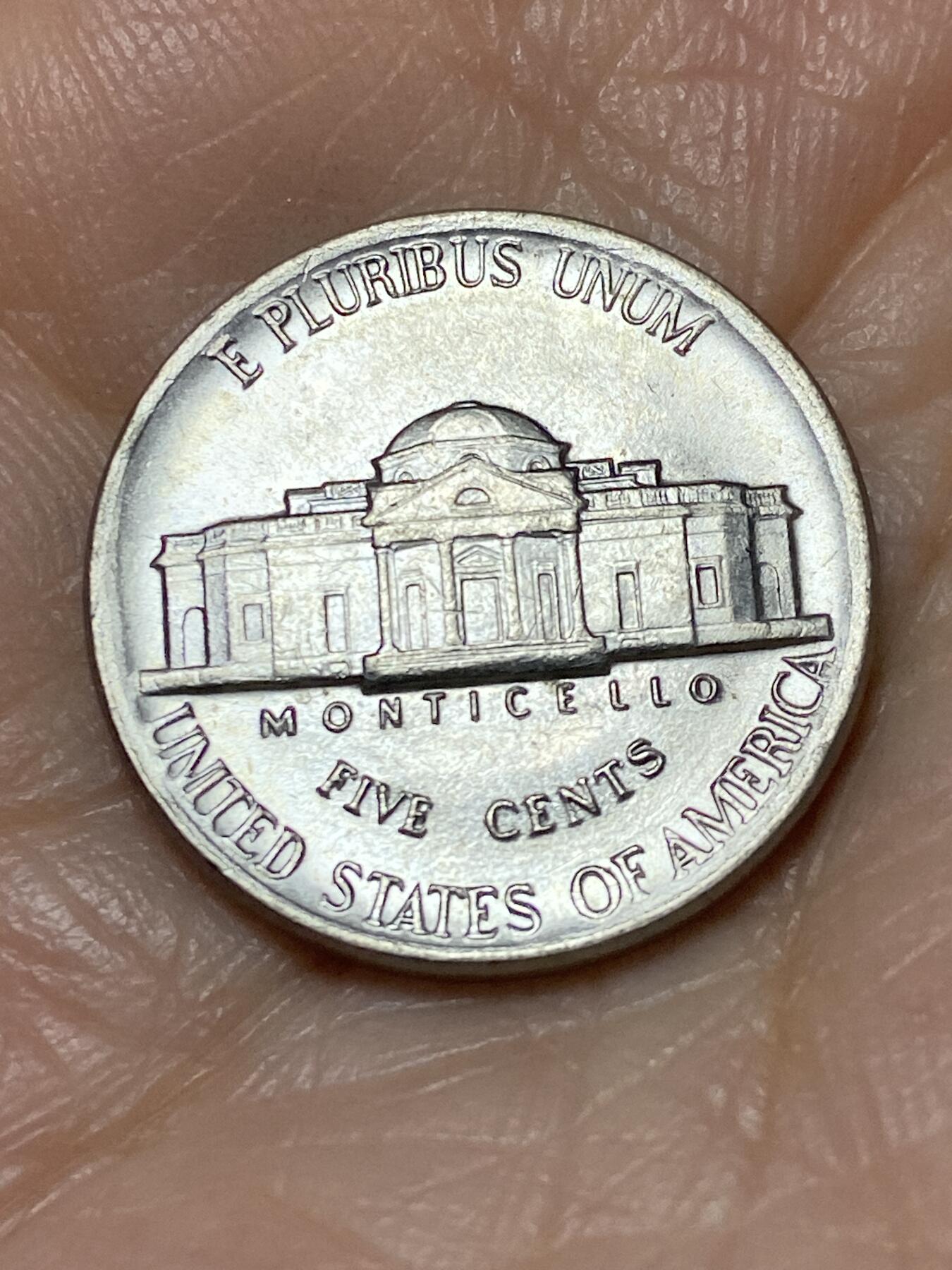 2025年第一百二十八场(总第一百五十四场）外国好品散币、邮币封和邮票场(免佣金) 美国🇺🇸1986年5分(杰斐逊5分第三版，D标丹佛造)