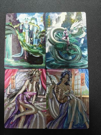 天玑星卡拍第137期《11.13周四截拍》持续收拍收评中 满赠卡需备注 - 百里卡牌 白泽 古蜀龙女 潘金莲 李师师 粗闪