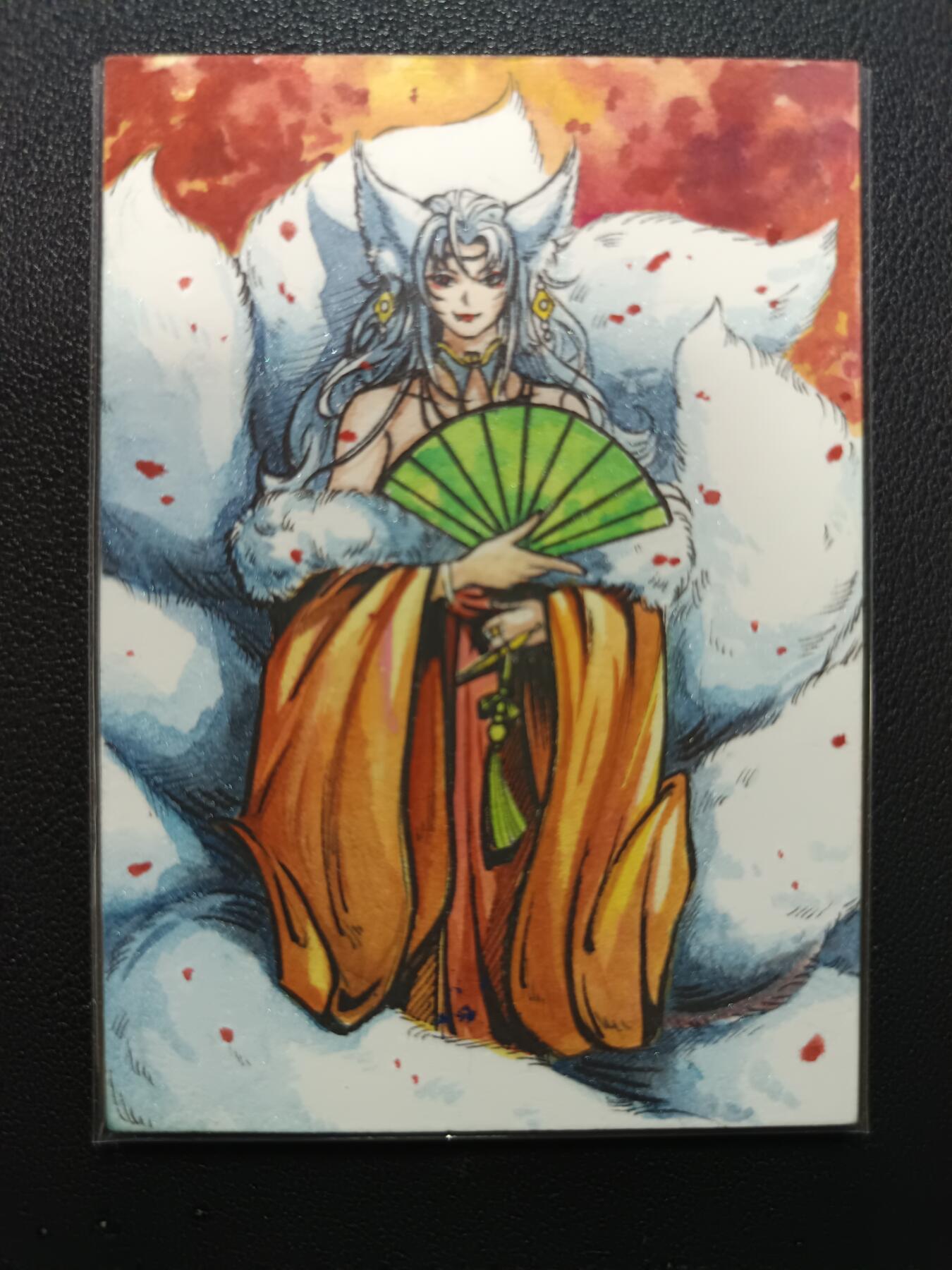 天玑星卡拍第138期《11.17周一截拍》持续收拍收评中 满赠卡需备注 【手绘卡】Rubick 西游手绘 玉面公主 手绘卡