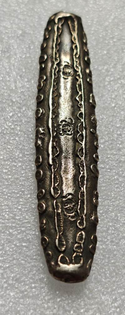 瓶子🏺第216期拍卖会 -   泰国素可泰王朝虎舍长条银锭