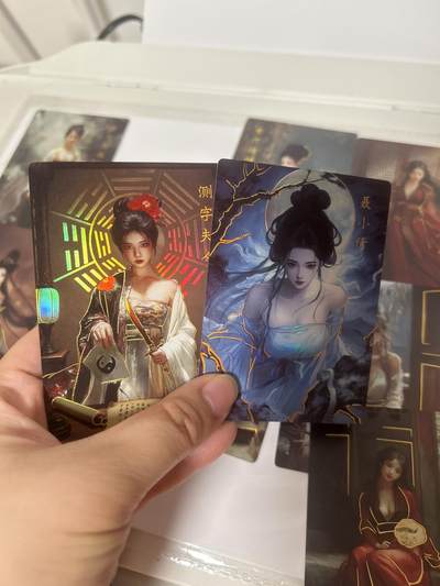 卡牌限时024期活动专场 银信潮玩 三六传奇 彩金彩闪工艺9张+彩金彩闪工艺特卡聂小倩3张